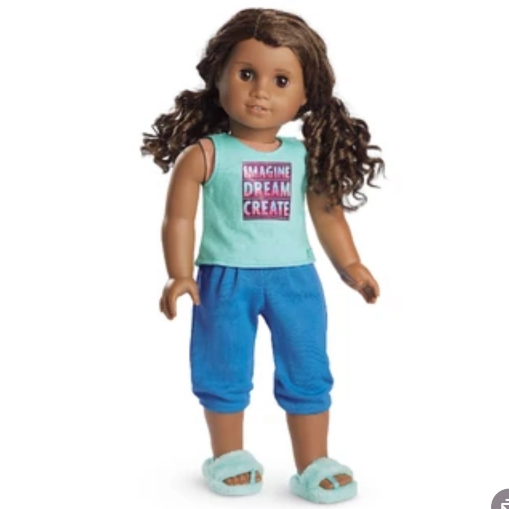 American girl Gabriela McBride girl of the year 2017 pajamas for dolls
